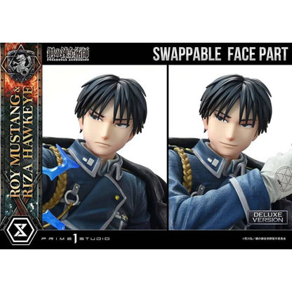 Figurine Fullmetal Alchemist - Roy Mustang & Riza Hawkeye Deluxe Bonus