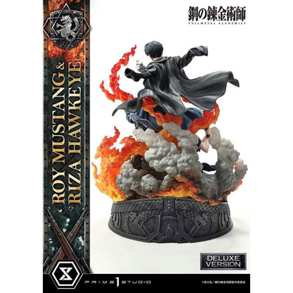 Figurine Fullmetal Alchemist - Roy Mustang & Riza Hawkeye Deluxe Bonus