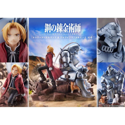 Figurine Fullmetal Alchemist - Edward & Alphonse Elric
