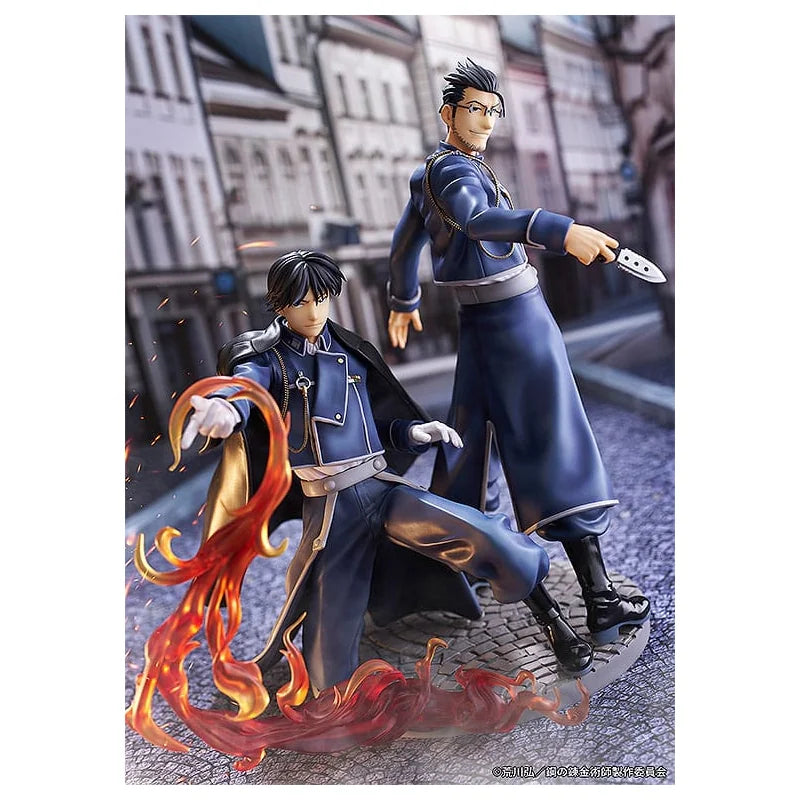 Figurine Fullmetal Alchemist - Roy Mustang & Maes Hughes