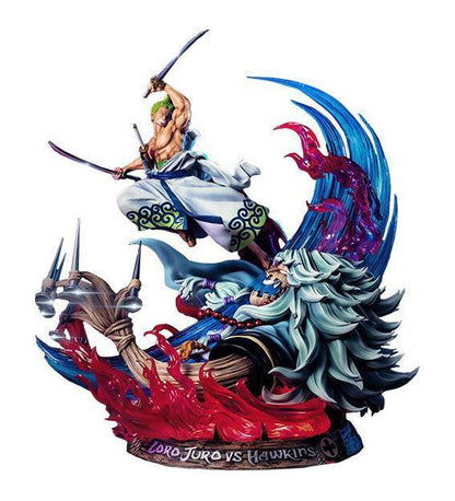 Figurine One Piece - Zorojuro vs Hawkins - Anime Town