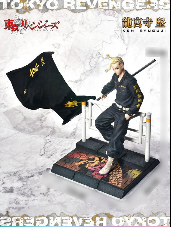 Figurine Tokyo Revengers - Ken drapeau Toman - Anime Town