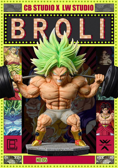 Figurine Dragon Ball - Broly haltères - Anime Town