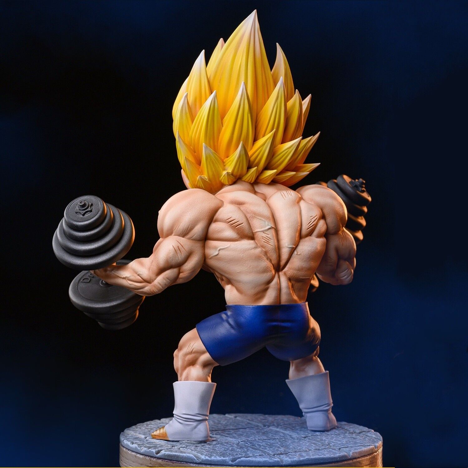 Figurine Dragon Ball Z - Vegeta "Haltères" 2