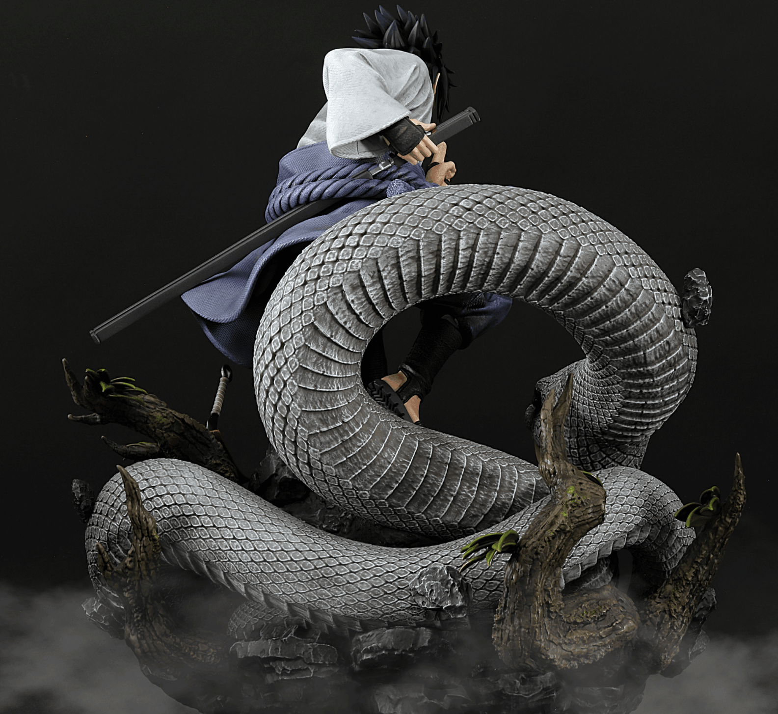 Figurine Naruto - Sasuke serpent - Anime Town