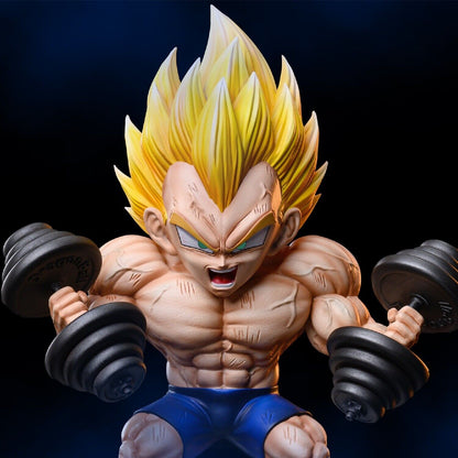 Figurine Dragon Ball Z - Vegeta "Haltères" 1
