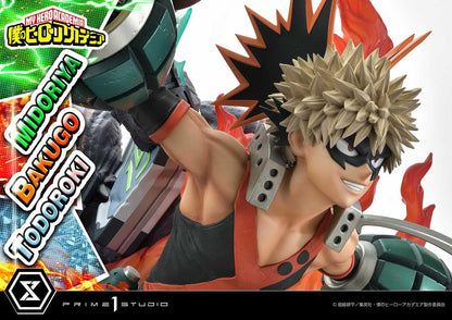 Figurine My Hero Academia - Midoriya & Bakugo & Todoroki