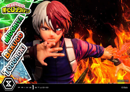 Figurine My Hero Academia - Midoriya & Bakugo & Todoroki