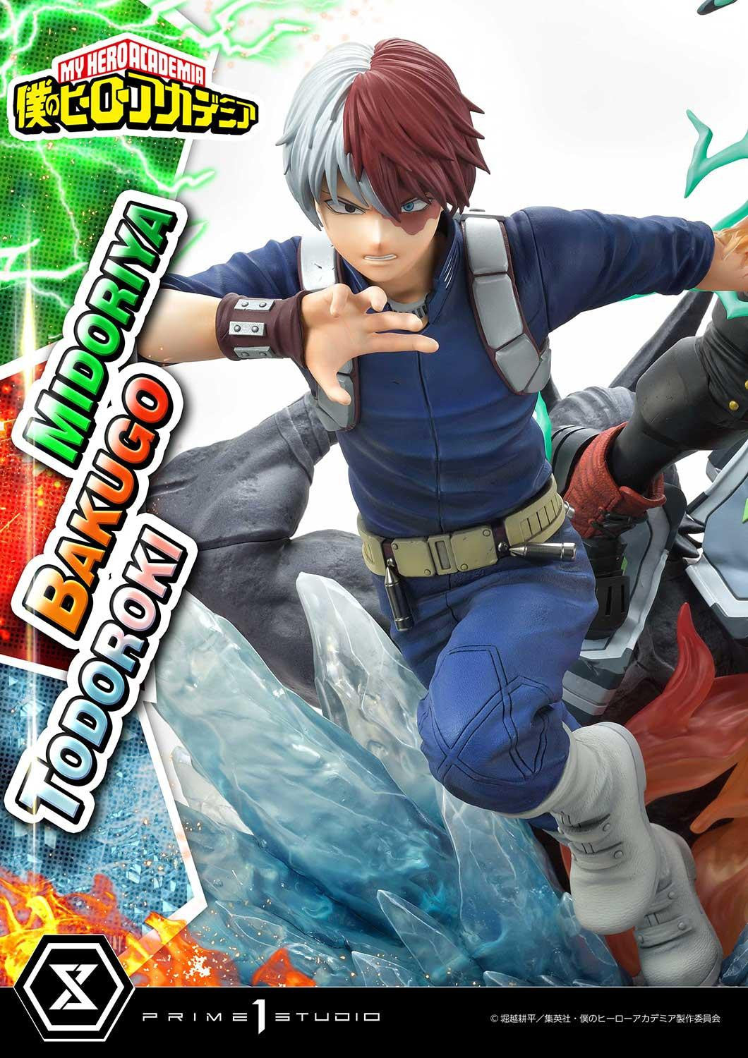 Figurine My Hero Academia - Midoriya & Bakugo & Todoroki