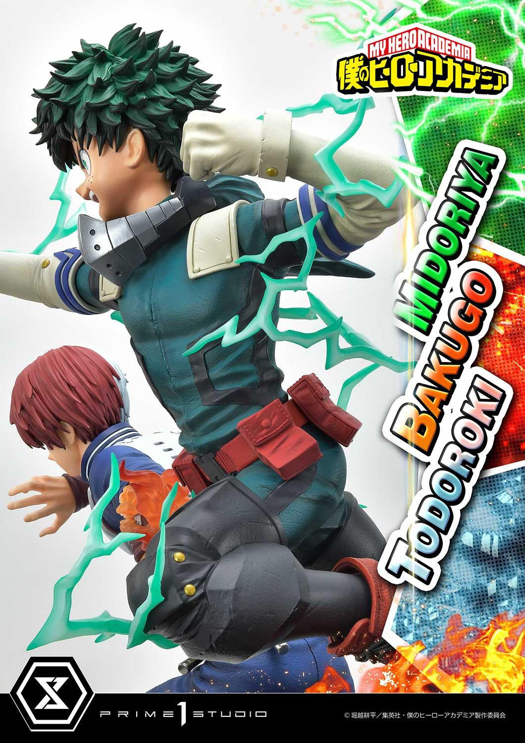 Figurine My Hero Academia - Midoriya & Bakugo & Todoroki