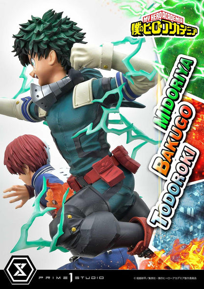 Figurine My Hero Academia - Midoriya & Bakugo & Todoroki