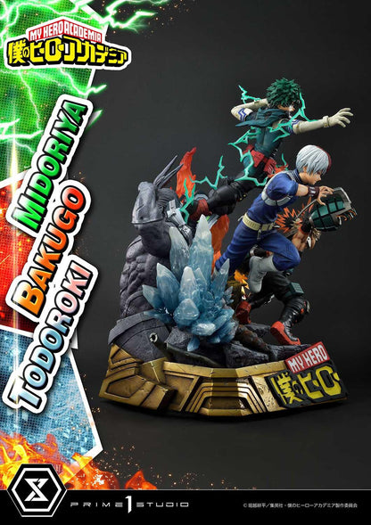 Figurine My Hero Academia - Midoriya & Bakugo & Todoroki