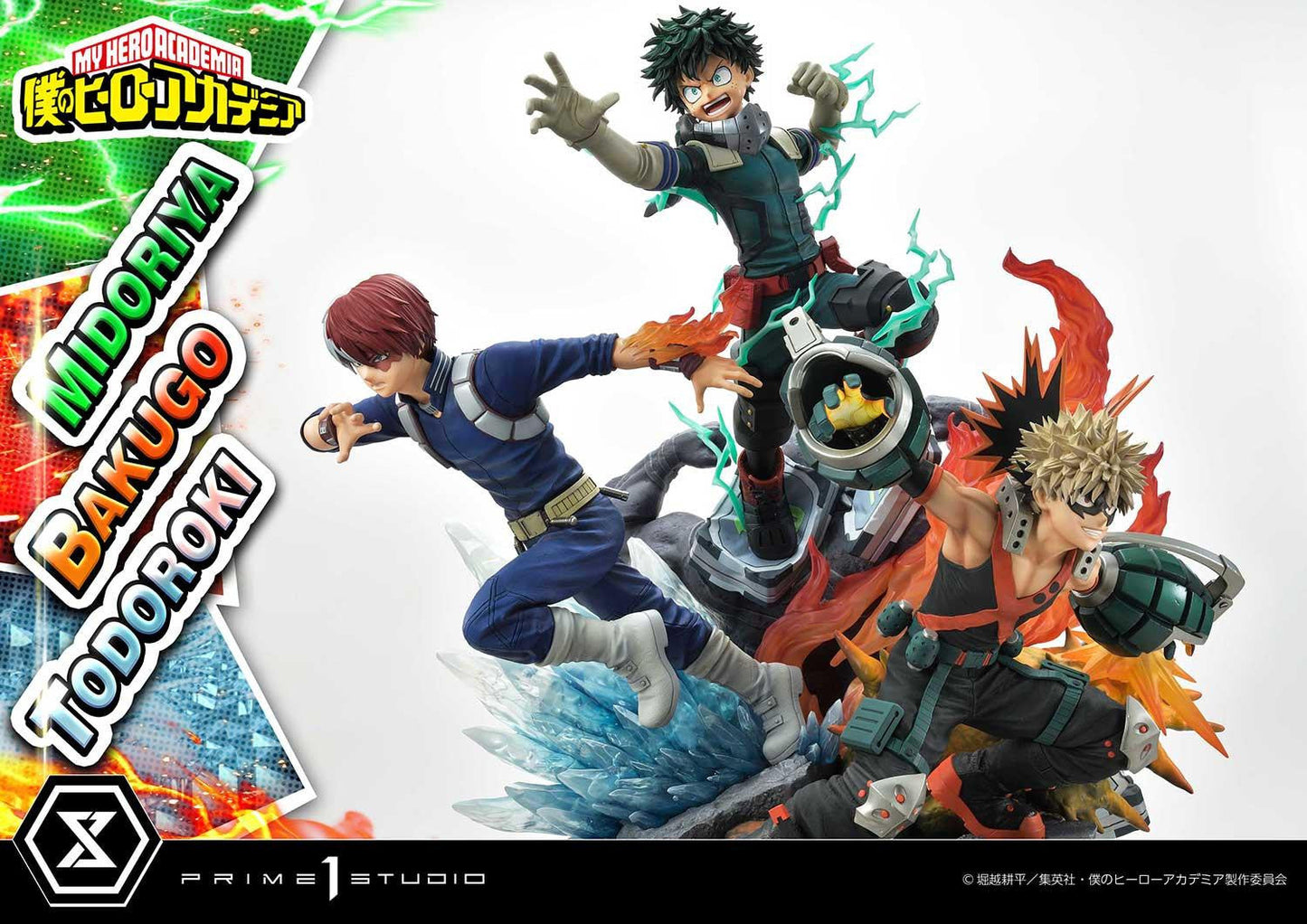 Figurine My Hero Academia - Midoriya & Bakugo & Todoroki