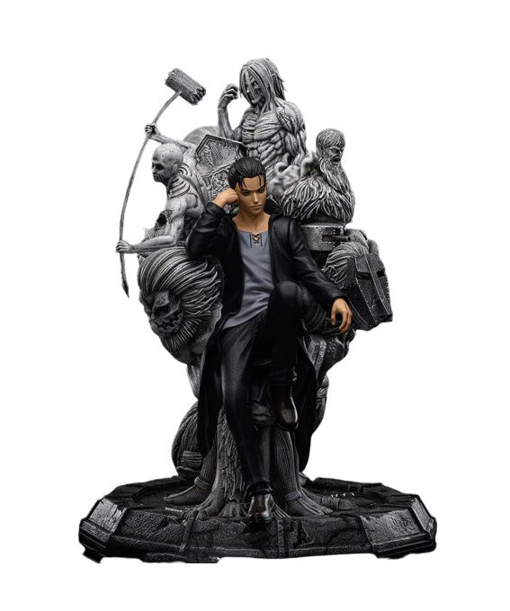 Figurine Attaque des Titans - Eren sur le trône - Anime Town